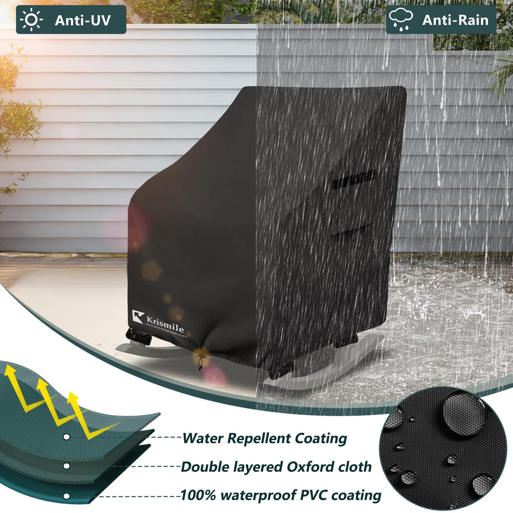 Krismile buckle strap and handle for secure fit and easy removal