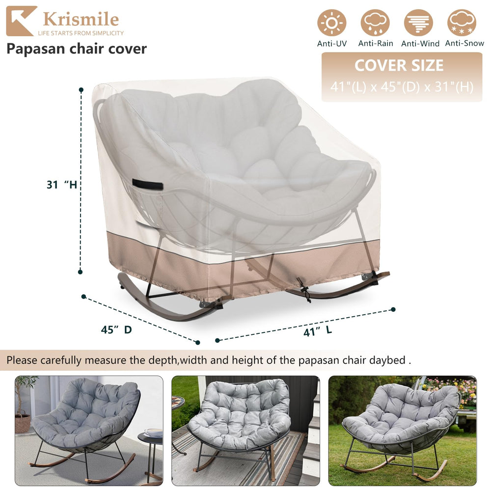 Krismile close-up of 600D Oxford texture showing durable waterproof protection