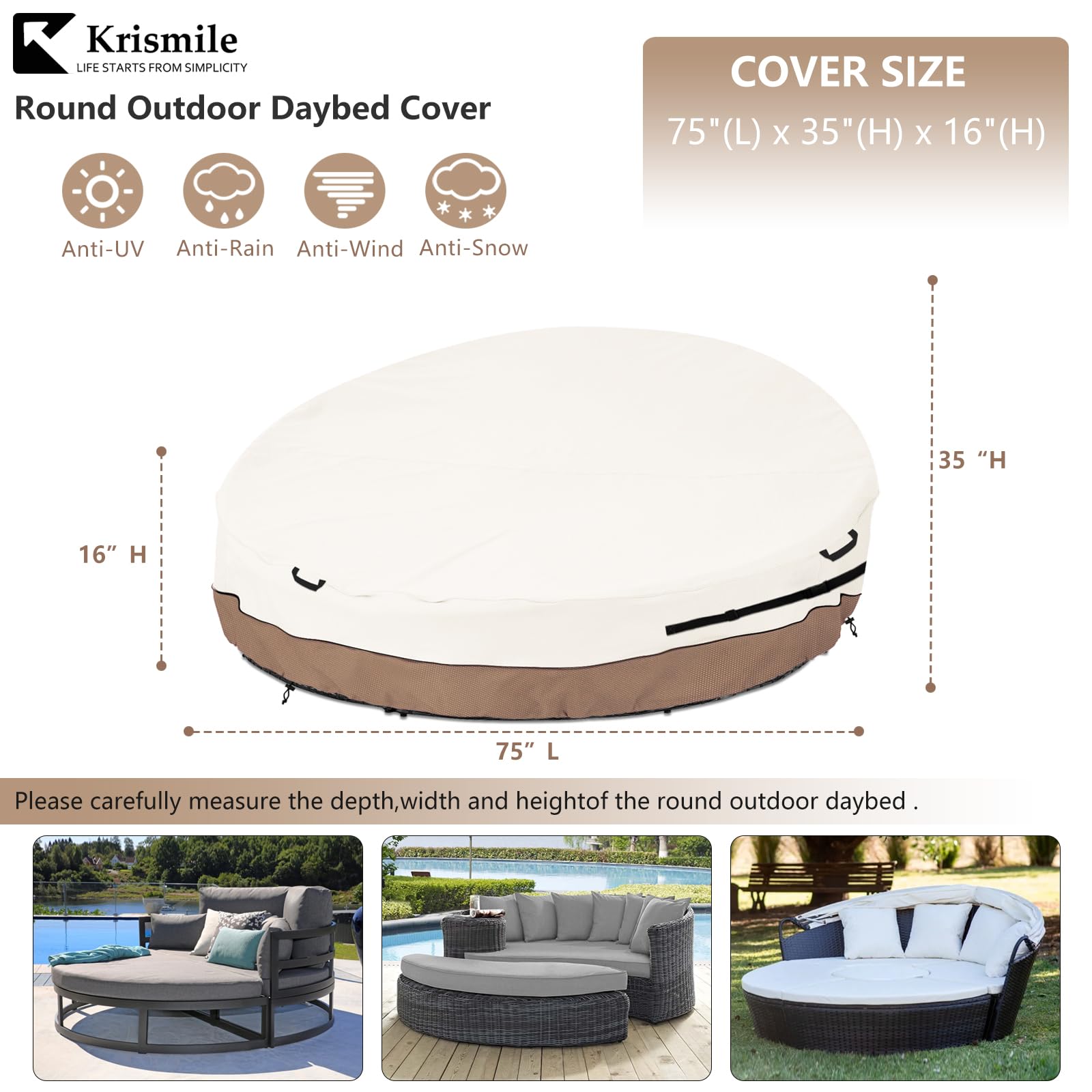 Krismile closeup of 600D waterproof fabric texture for durable defense