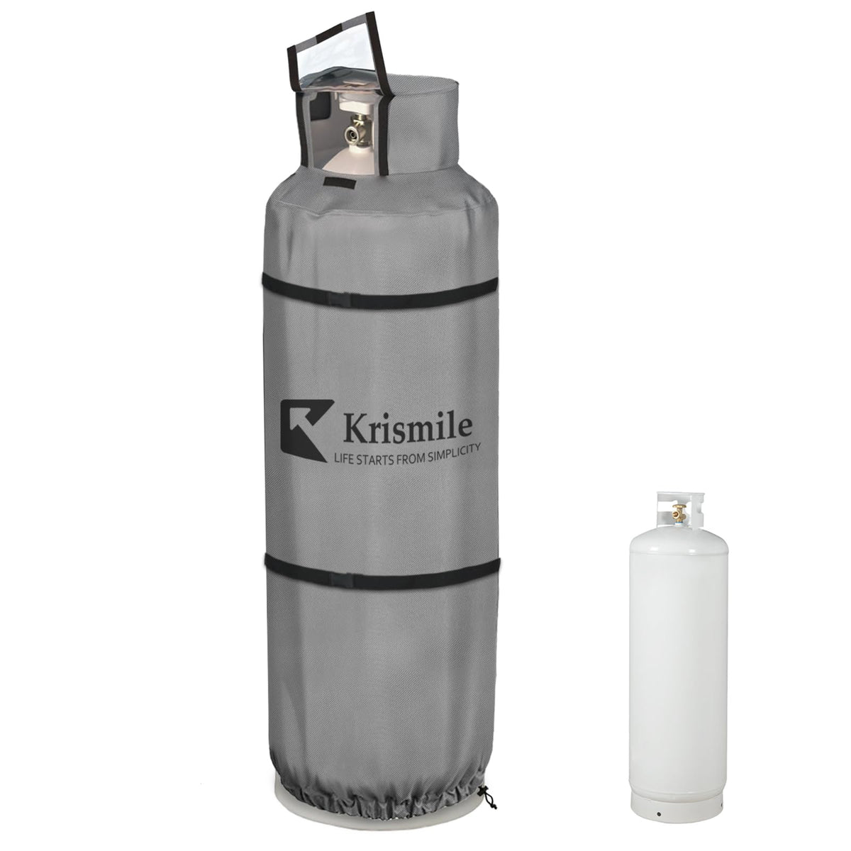Krismile front view showing full cover fit and protection benefits