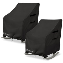 Krismile front view showing full chair protection and weather resistance