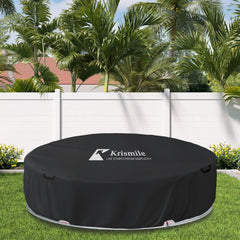 Krismile front view of cover installed showing full protection and neat fit