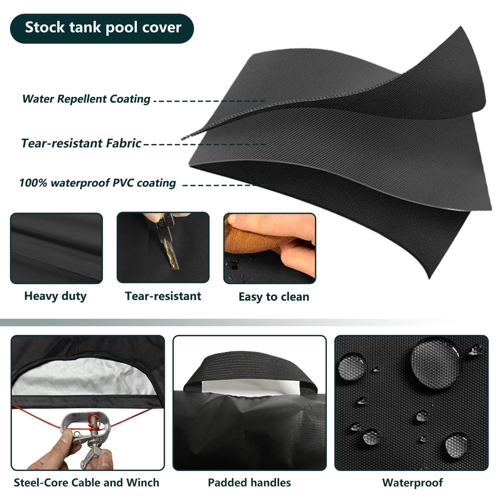 Krismile heavy woven handle detail for easy installation and faster removal