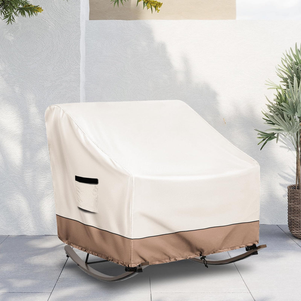 Krismile sewn-in handles for easy fitting and removal of cover