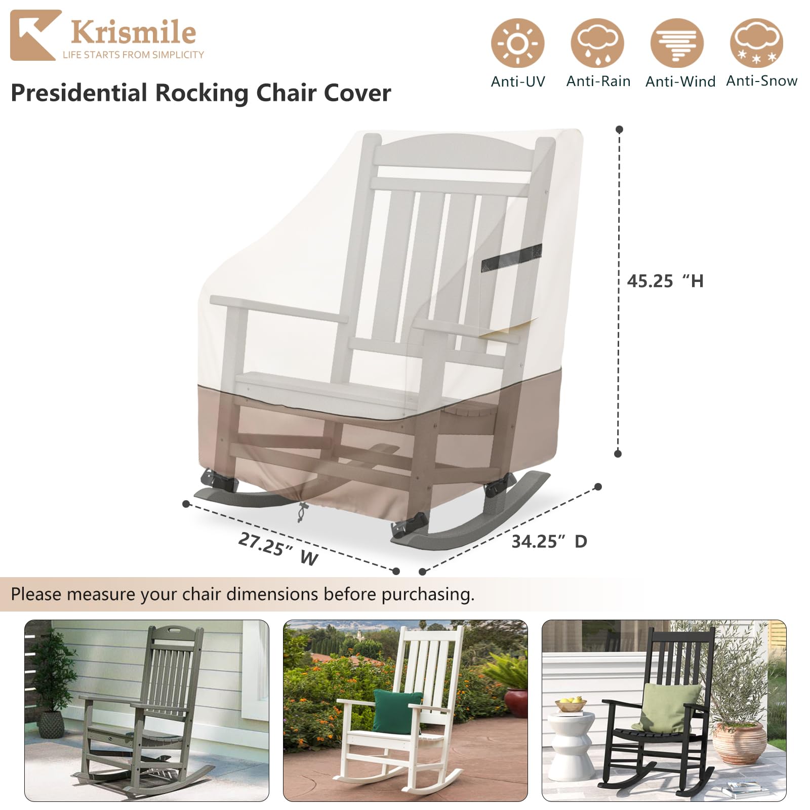 Krismile side mesh vents visible to improve airflow and reduce moisture