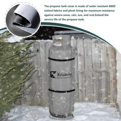 Krismile top PVC flap open for gauge access and easy monitoring