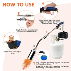 Krismose closeup ignition and valve for instant starts and precise control