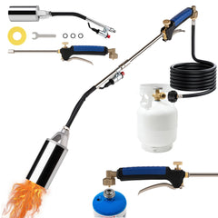 Krismose front view torch gun showing ready-to-use design and control