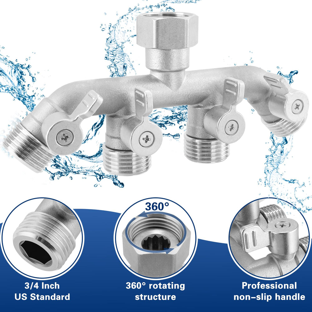 Kruuvax diagram showing internal flow to highlight preserved water pressure across outlets
