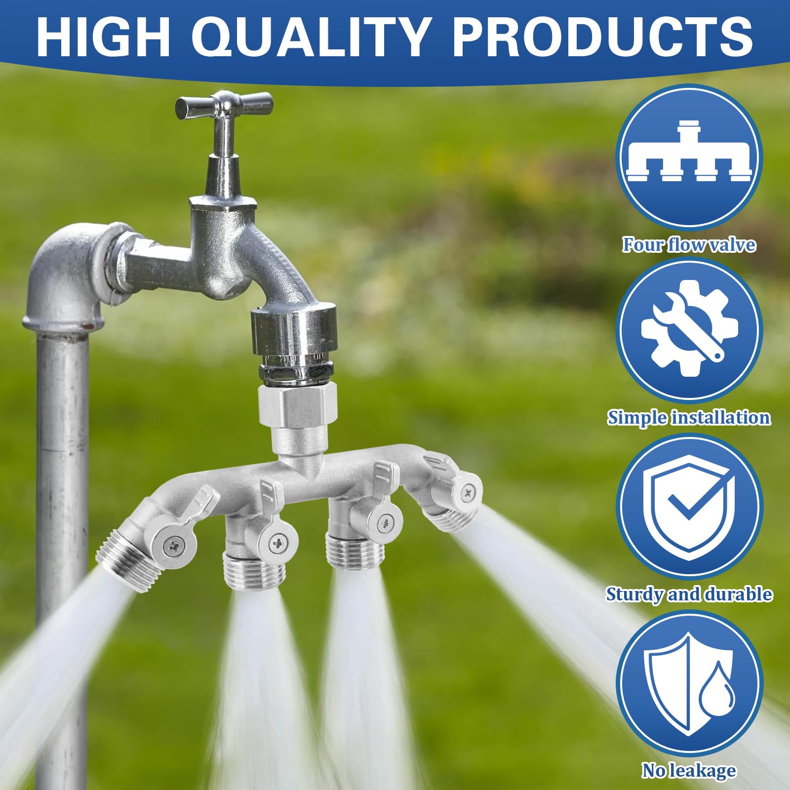 Kruuvax stainless steel grain close-up showing corrosion resistance for long outdoor life