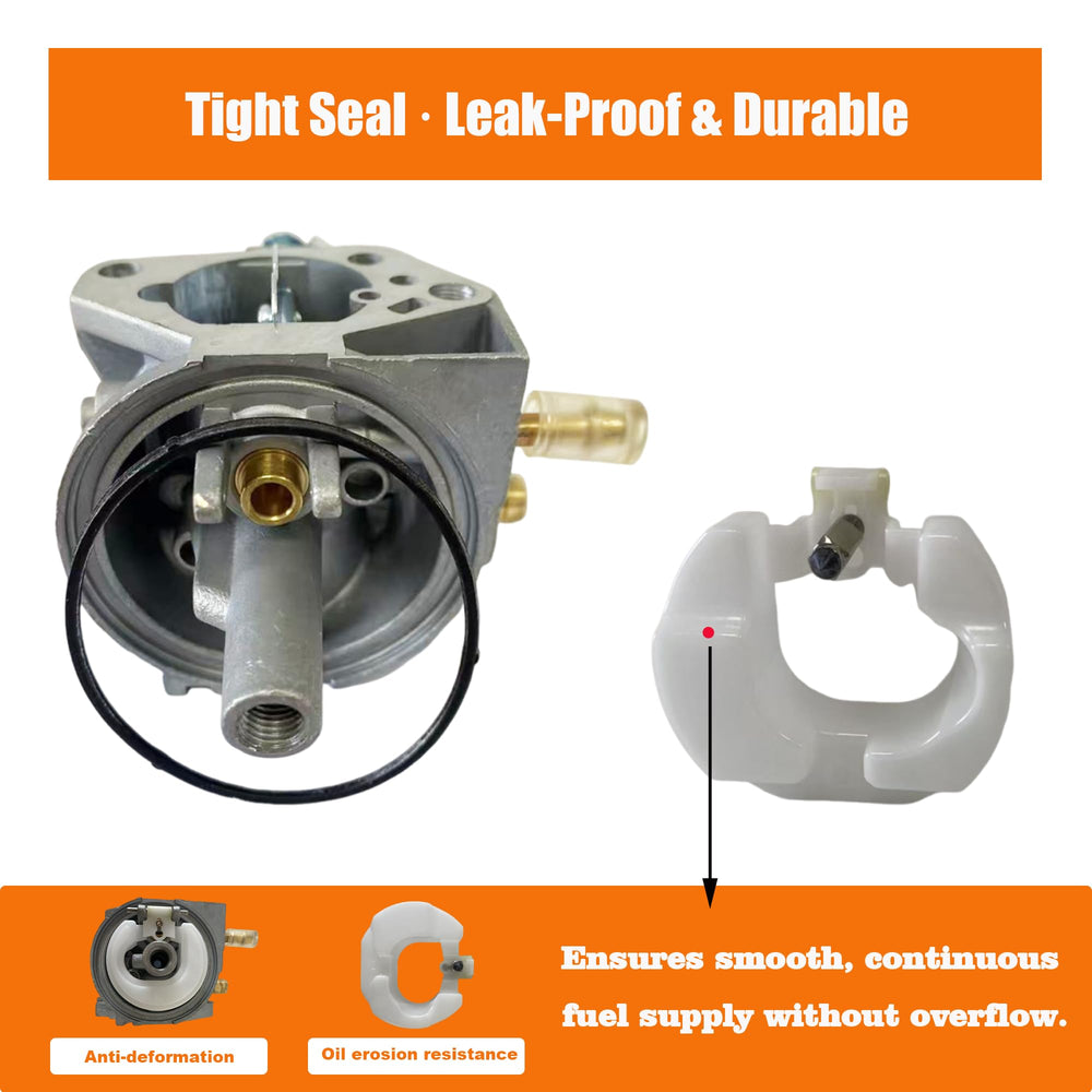 KRYN Huayi carburetor side profile highlighting durable aluminum body