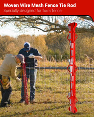 Krysolad close-up of five high-strength wedges locking wire for secure stable holds