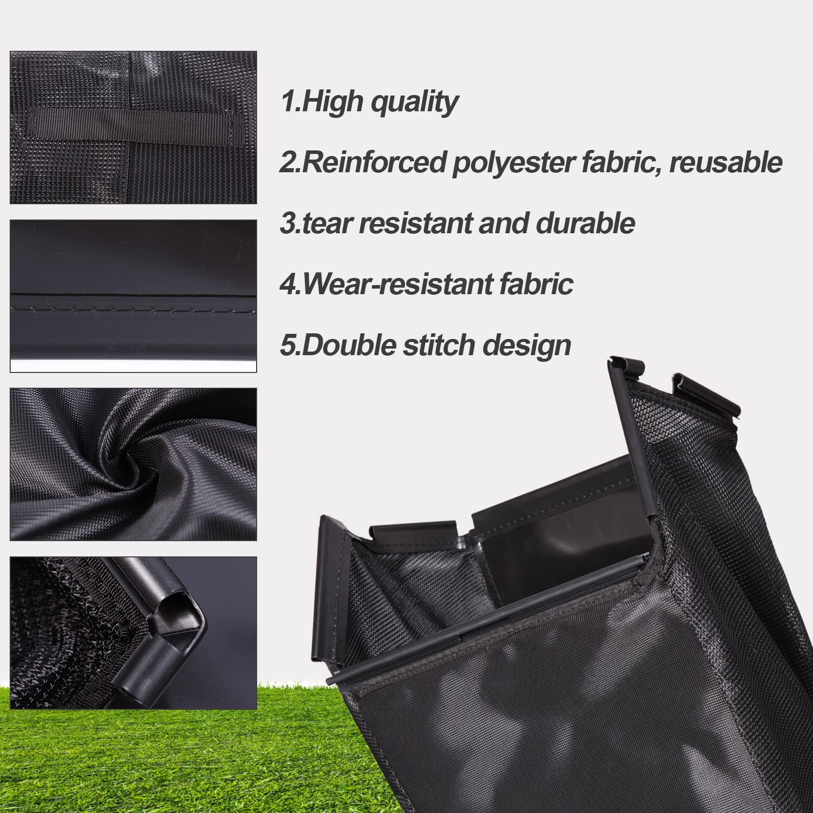 Kscjdg filled bag shown with scale to indicate generous capacity