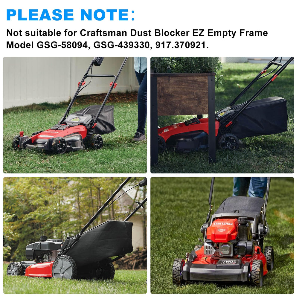 Kscjdg stored in garage beside mower for neat storage benefit