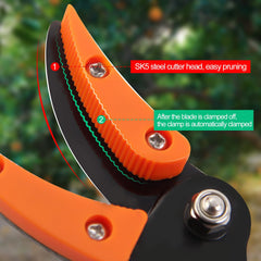 KSEIBI ergonomic grip detail for reduced hand fatigue and secure handling