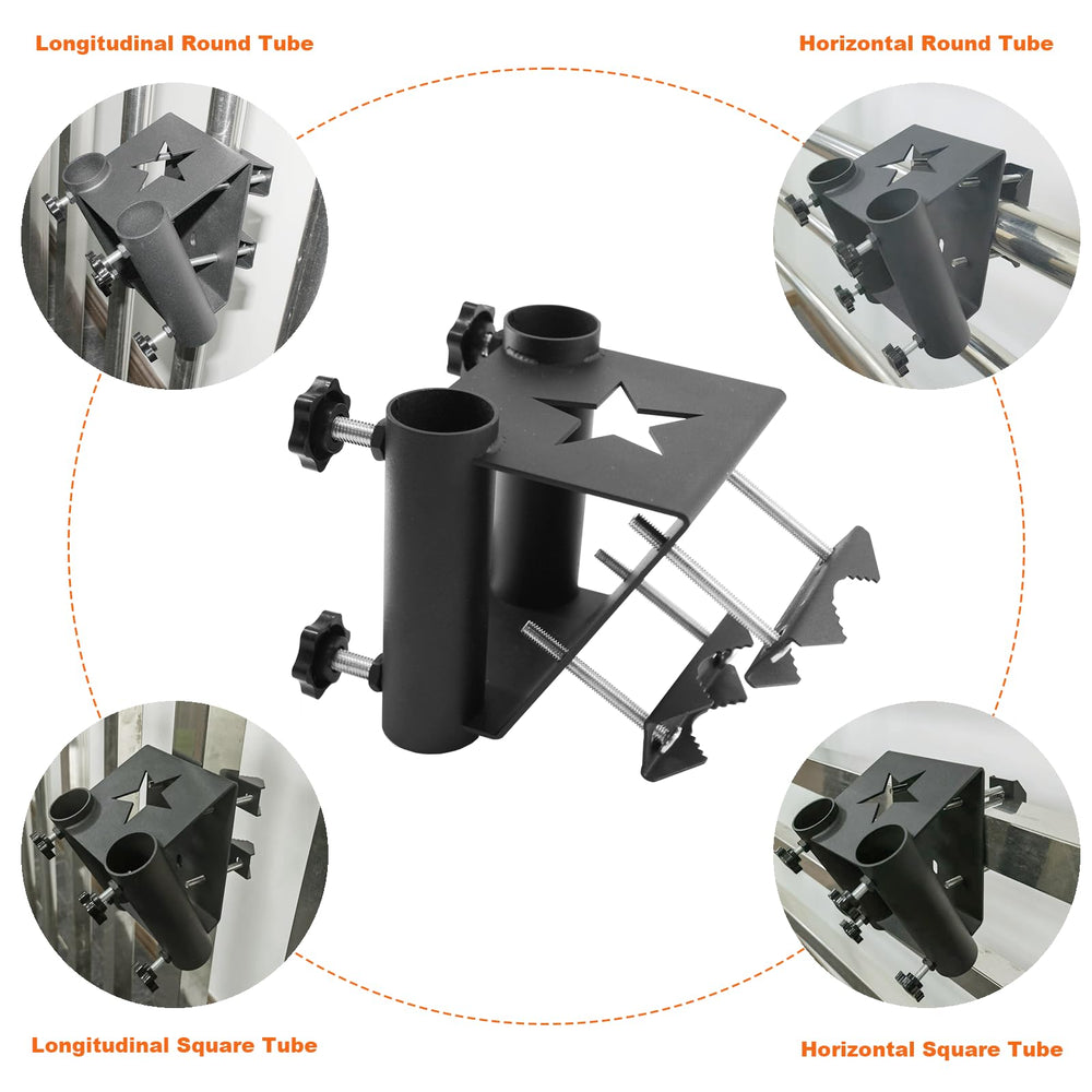 KSWLOR close-up of powder-coated clamp texture for rust resistance