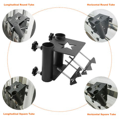 KSWLOR close-up of powder-coated clamp texture for rust resistance
