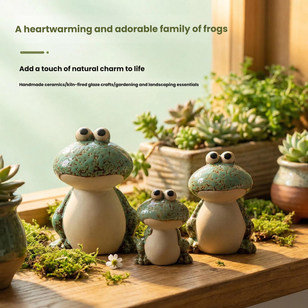 KSZNZB frog on porch step showing scale and porch decoration benefit