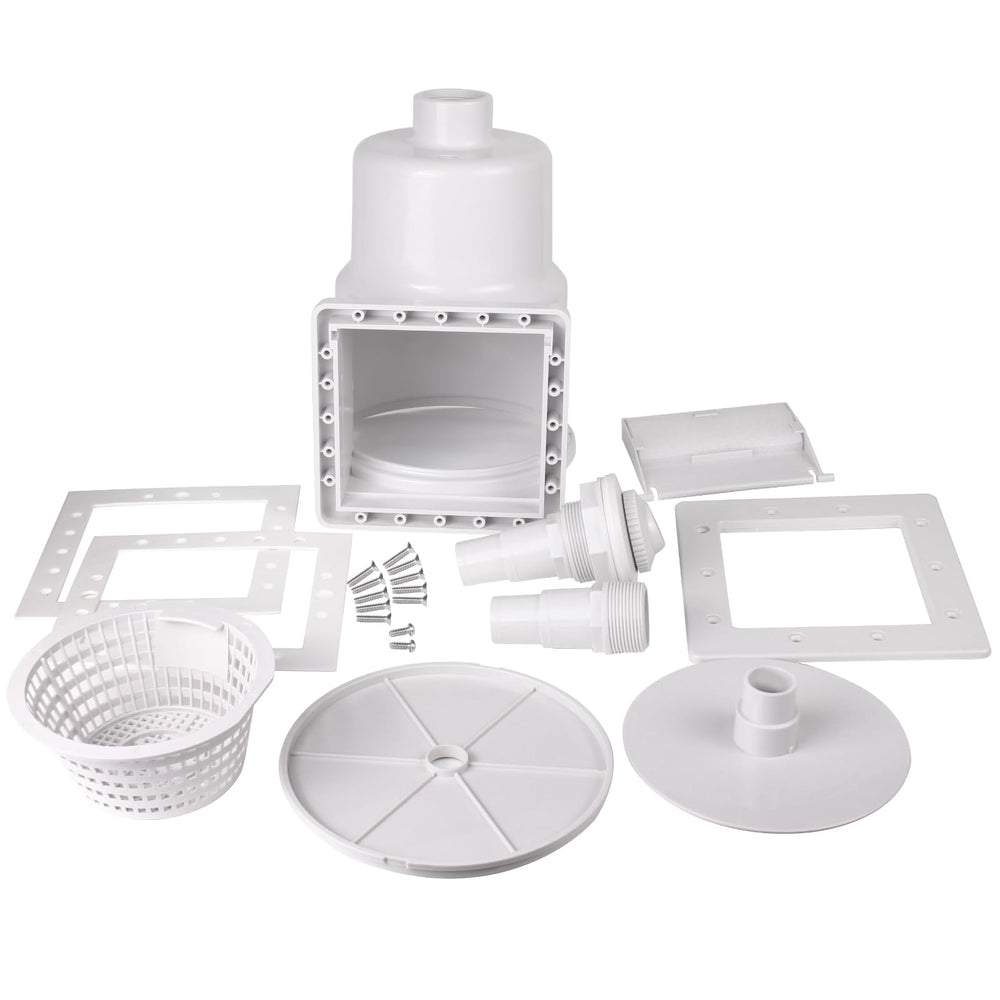 KTWT skimmer front view showing full faceplate and clean finish for easy replacement