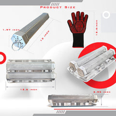 KU-koruo close-up of locking lid preventing pellet spills and ensuring steady smoke