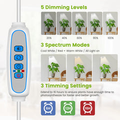 Kullsinss controller close-up showing timer and dimmer for convenience