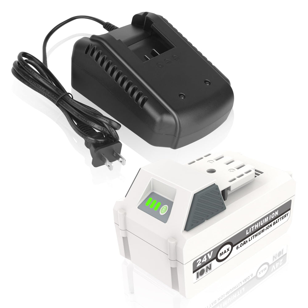 KUNLUN battery front view showing design and extended runtime benefit