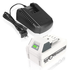 KUNLUN battery front view showing design and extended runtime benefit
