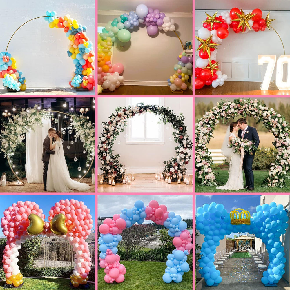 Kusamue arch wrapped in florals for wedding ceremony focal point benefit