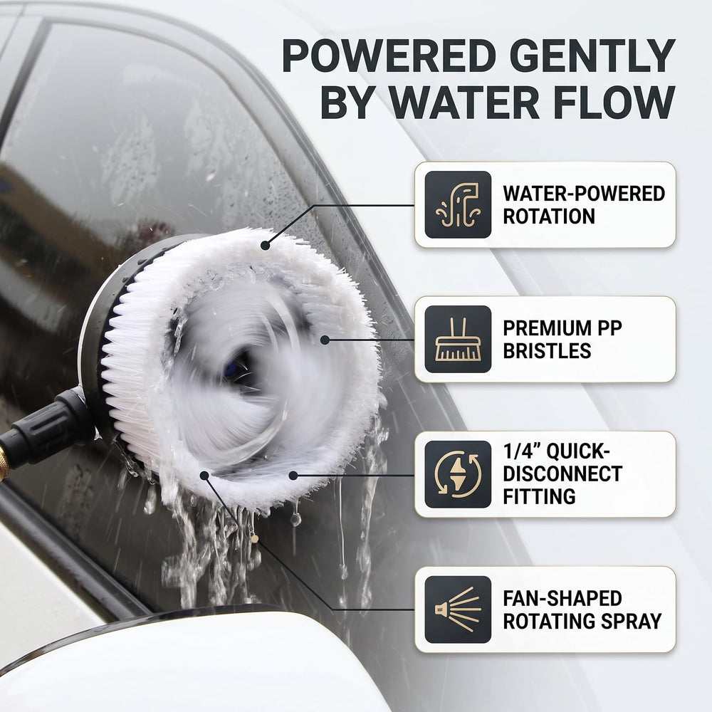Kuuleyn fan-shaped brush head profile offering wide coverage and efficient cleaning