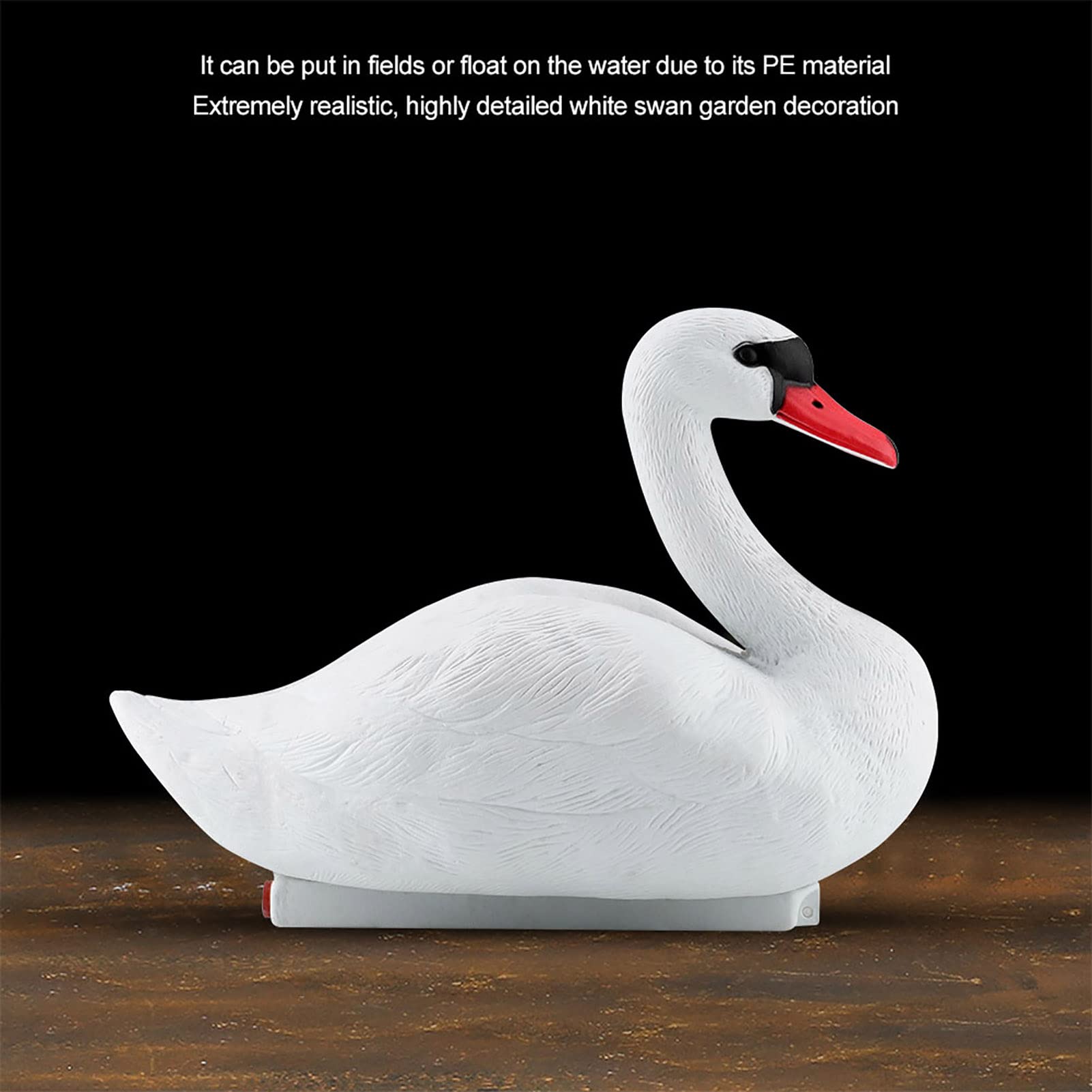 Kuuleyn swan on lawn demonstrating decorative curb and landscape effect