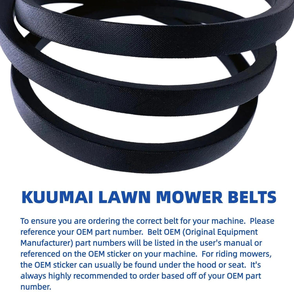Kuumai belt beside ruler for size comparison and correct fit verification