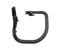 Kvjicdo handle bar installed on chainsaw demonstrating correct fit