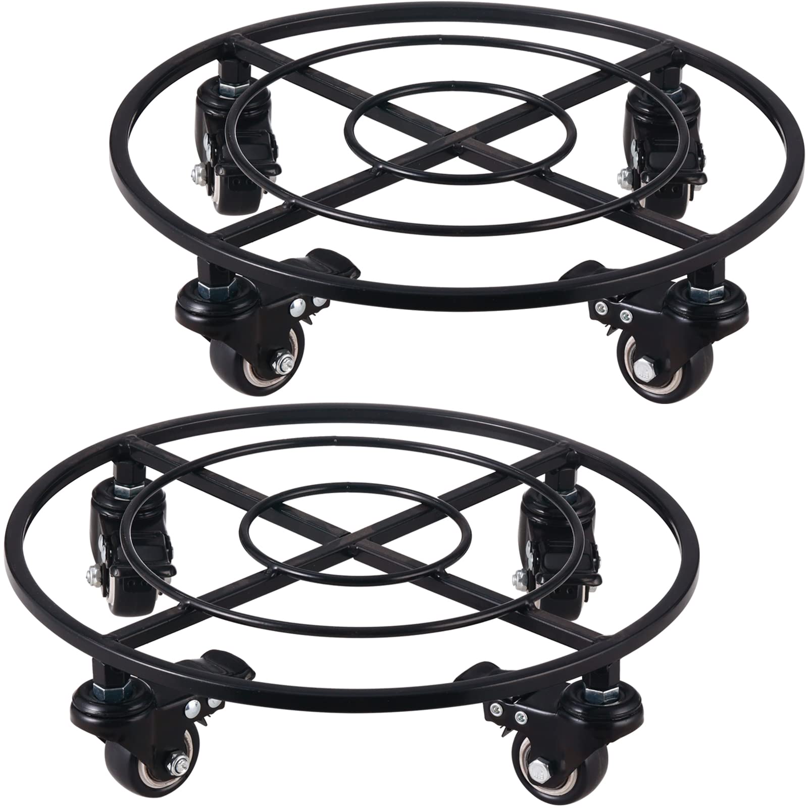 KvyusFlourish three-pack layout showing multiple dollies ready for indoor and outdoor use