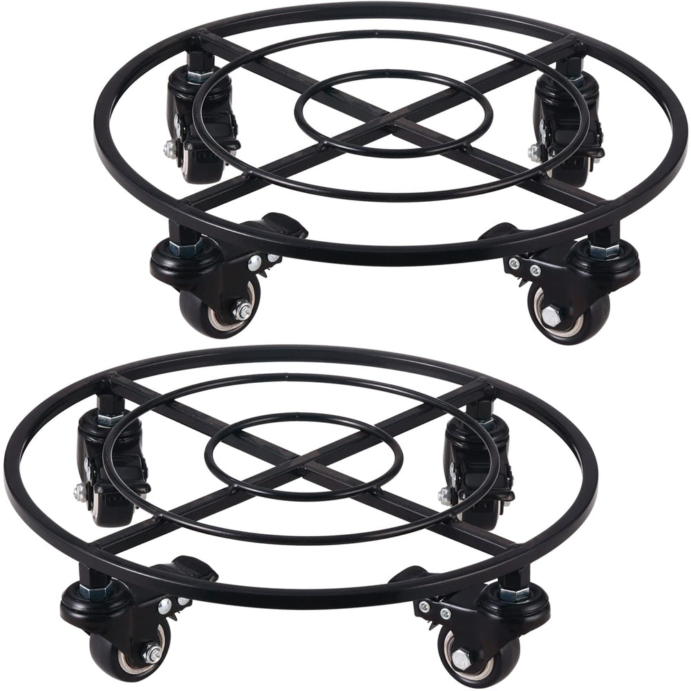 KvyusFlourish three-pack layout showing multiple dollies ready for indoor and outdoor use