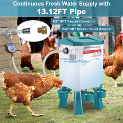 Kweetle four drinking cups closeup allowing multiple birds access