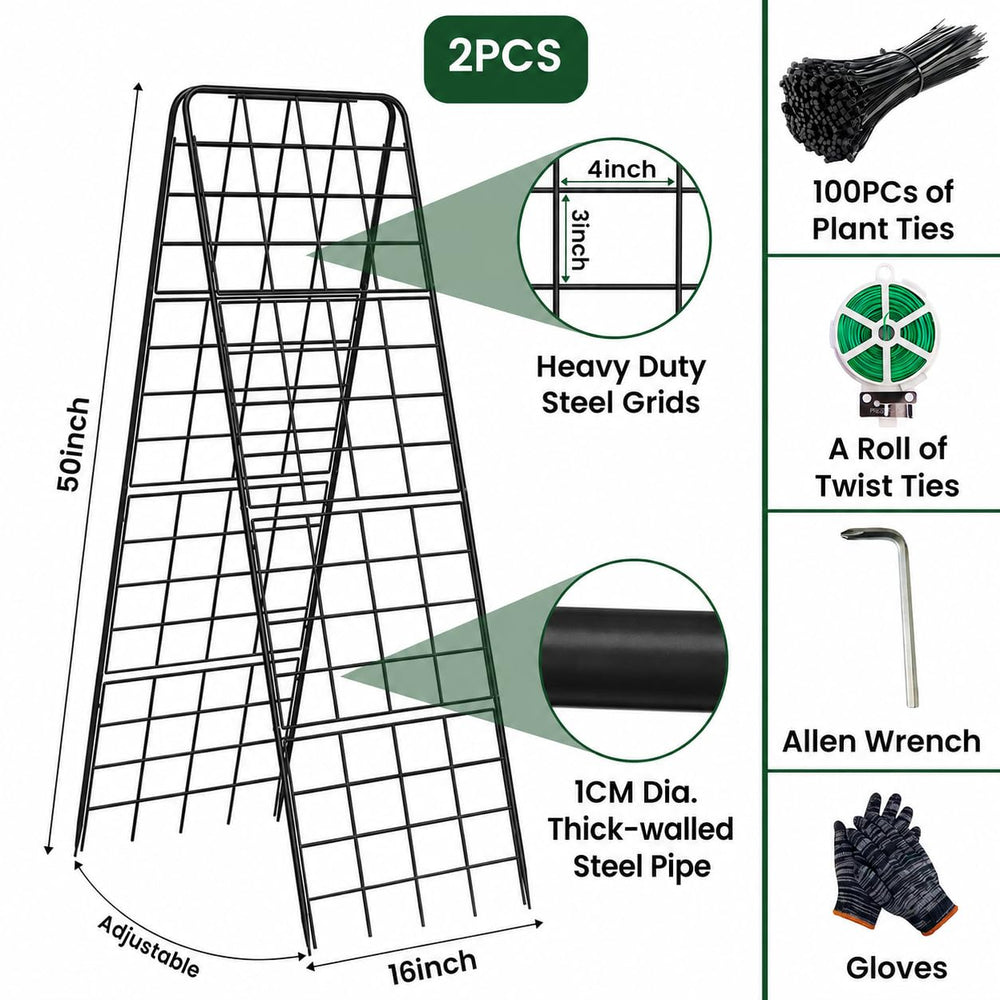 Kweetle close-up of welded steel grid displaying no-sag stability