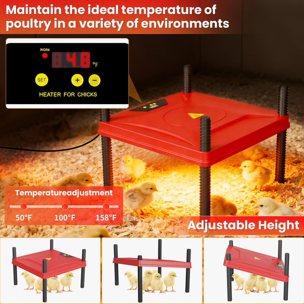 Kweetle adjustable heat plate closeup providing safe, consistent warmth