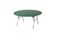 Kwik-Covers 60" hunter green pack front view showing five fitted covers and packaging benefit