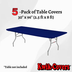 Kwik-Covers close-up elastic corner showing snug fit and reduced slipping