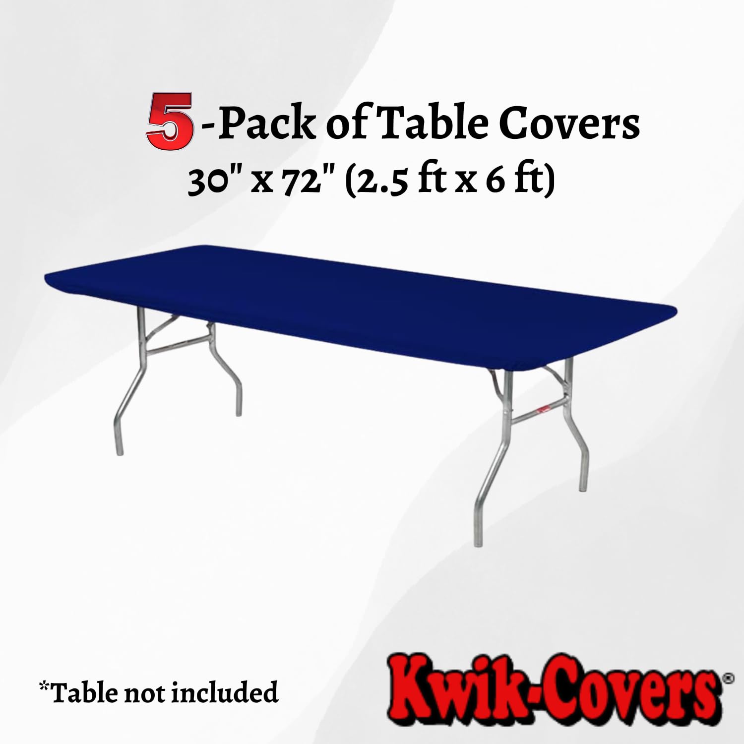 Kwik-Covers elastic corner close-up showing secure snug fit