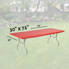Kwik-Covers on a banquet table at an event showing tidy, professional appearance