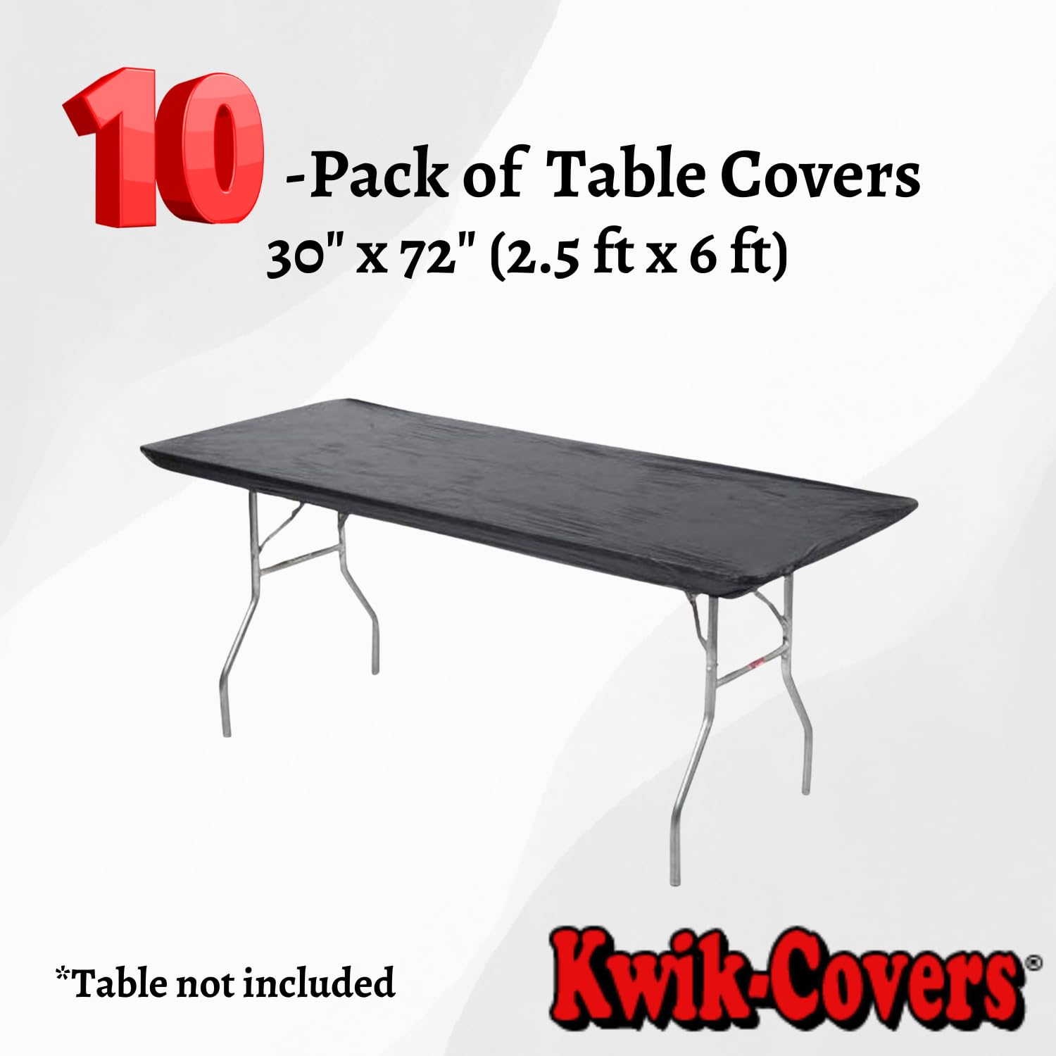 Kwik-Covers elastic corner close-up demonstrating snug fit benefit
