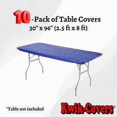 Kwik-Covers close-up of elastic edge showing secure fit benefit