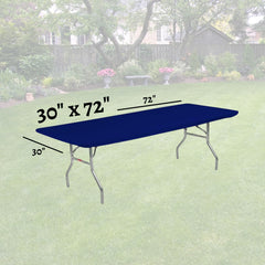 Kwik-Covers fitted on a 6-foot picnic table showing wind resistance