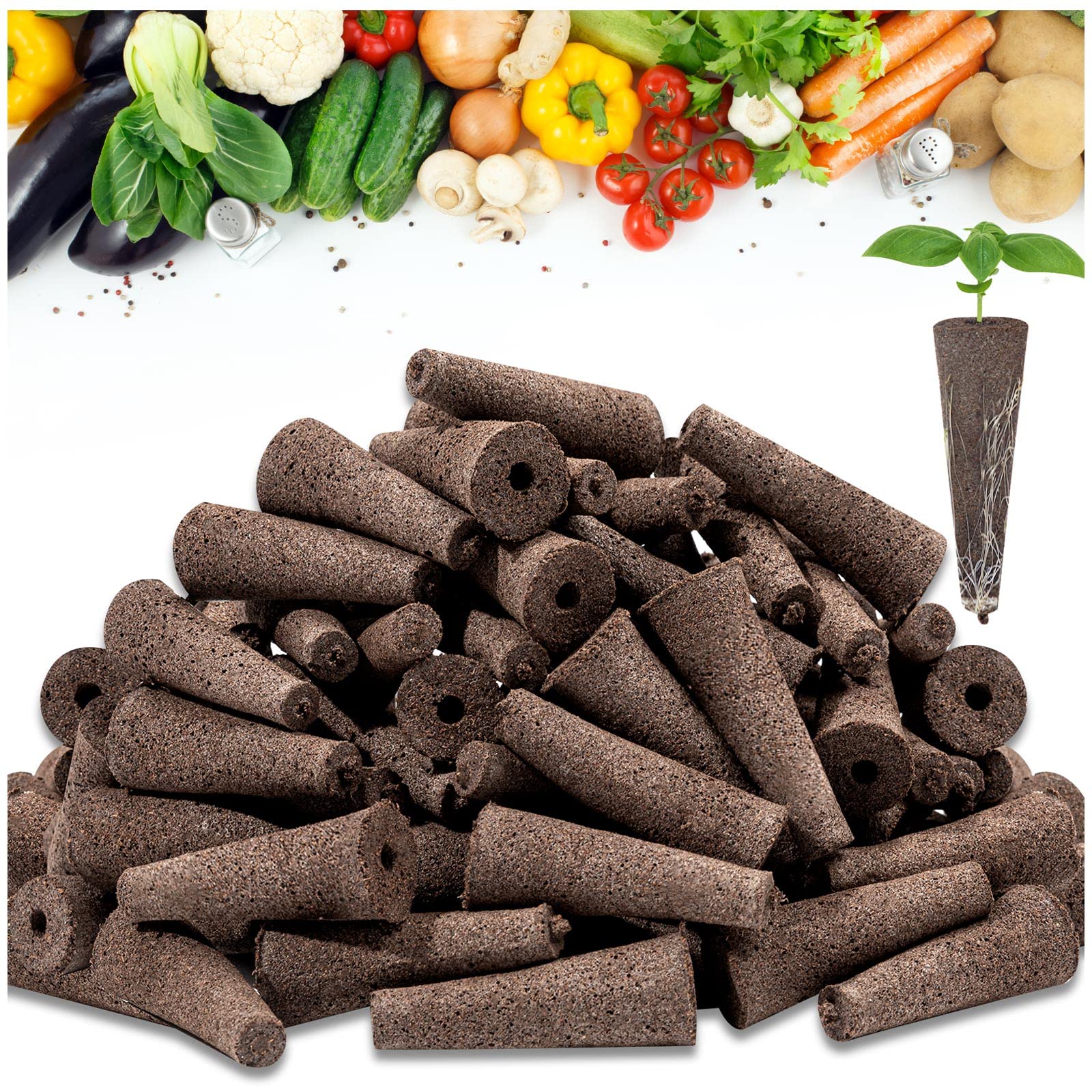 KXCOFTXI front packaging showing 300 growth sponges and benefits