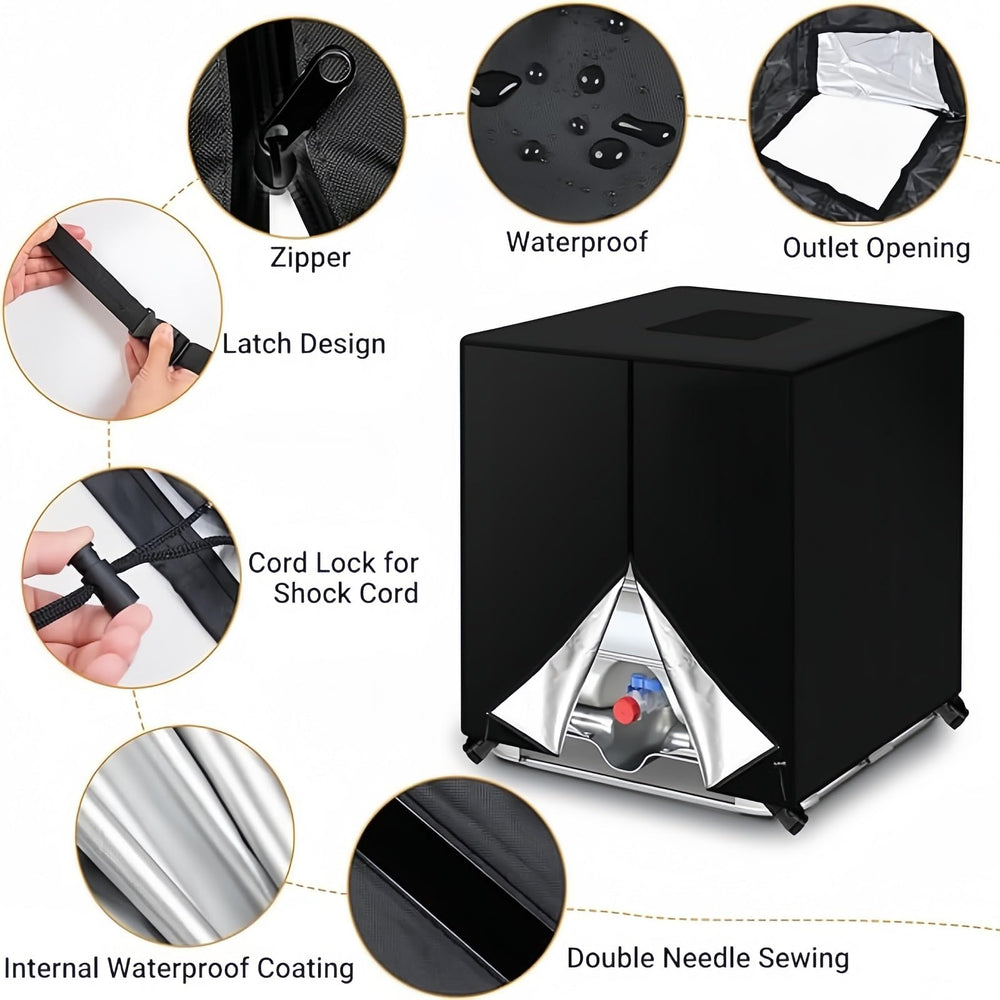 KY-HUAEN elastic buckle under skirt securing cover against wind