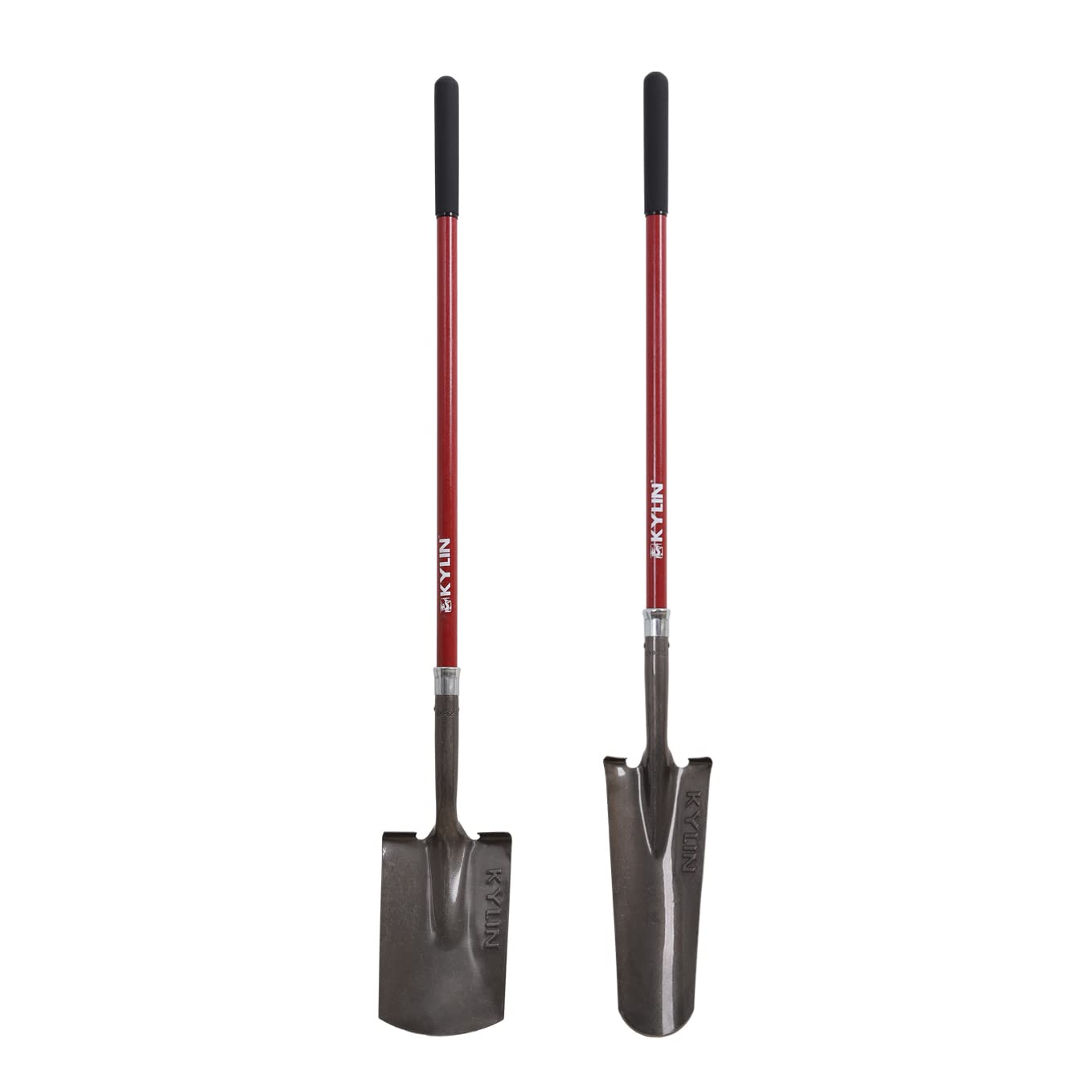 KYLIN front view of two-piece shovel set showing complete kit and durability