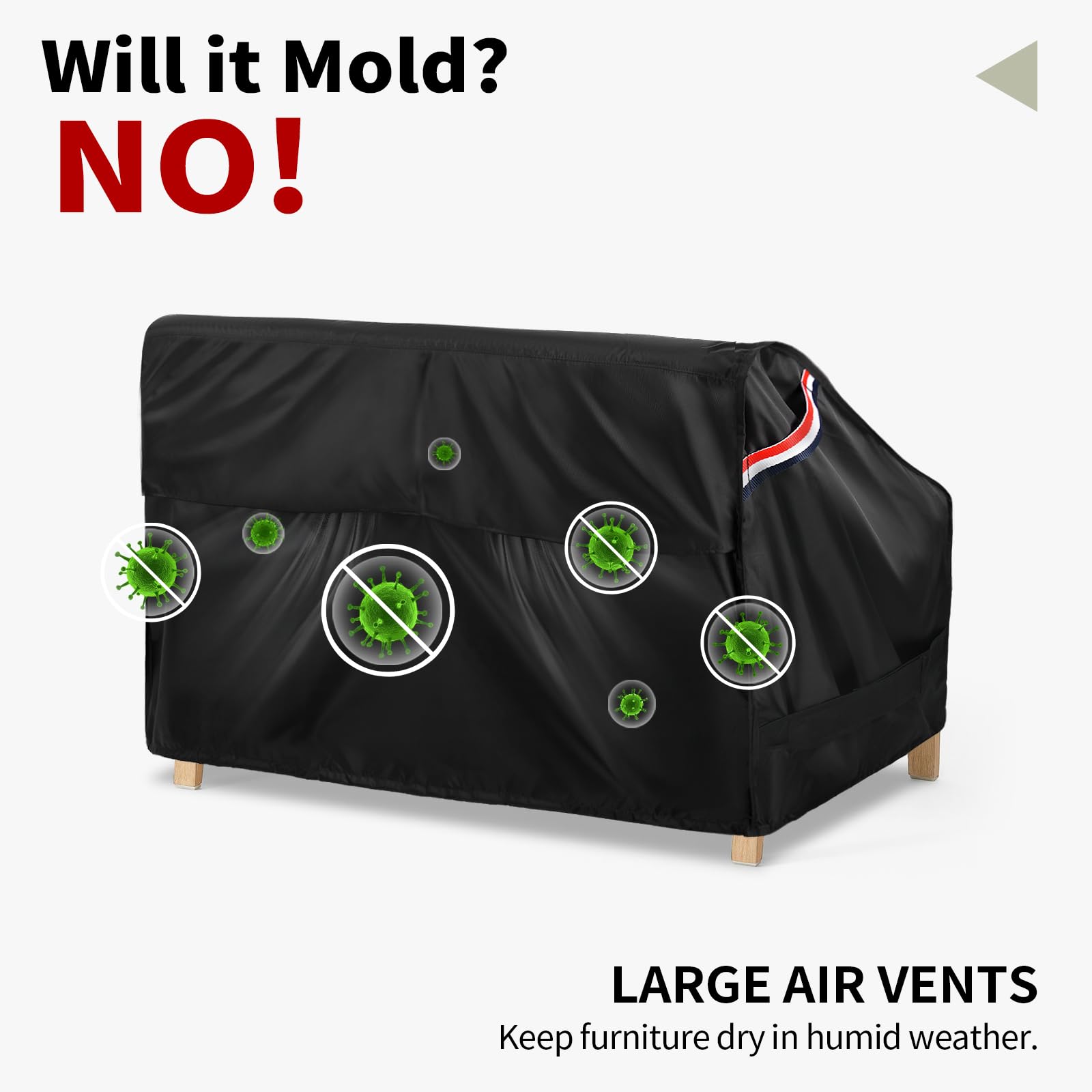 KylinLucky folded cover packed for storage showing compact portability