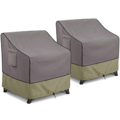 KylinLucky vista frontal de la funda protegiendo sillón, protección todo tiempo
