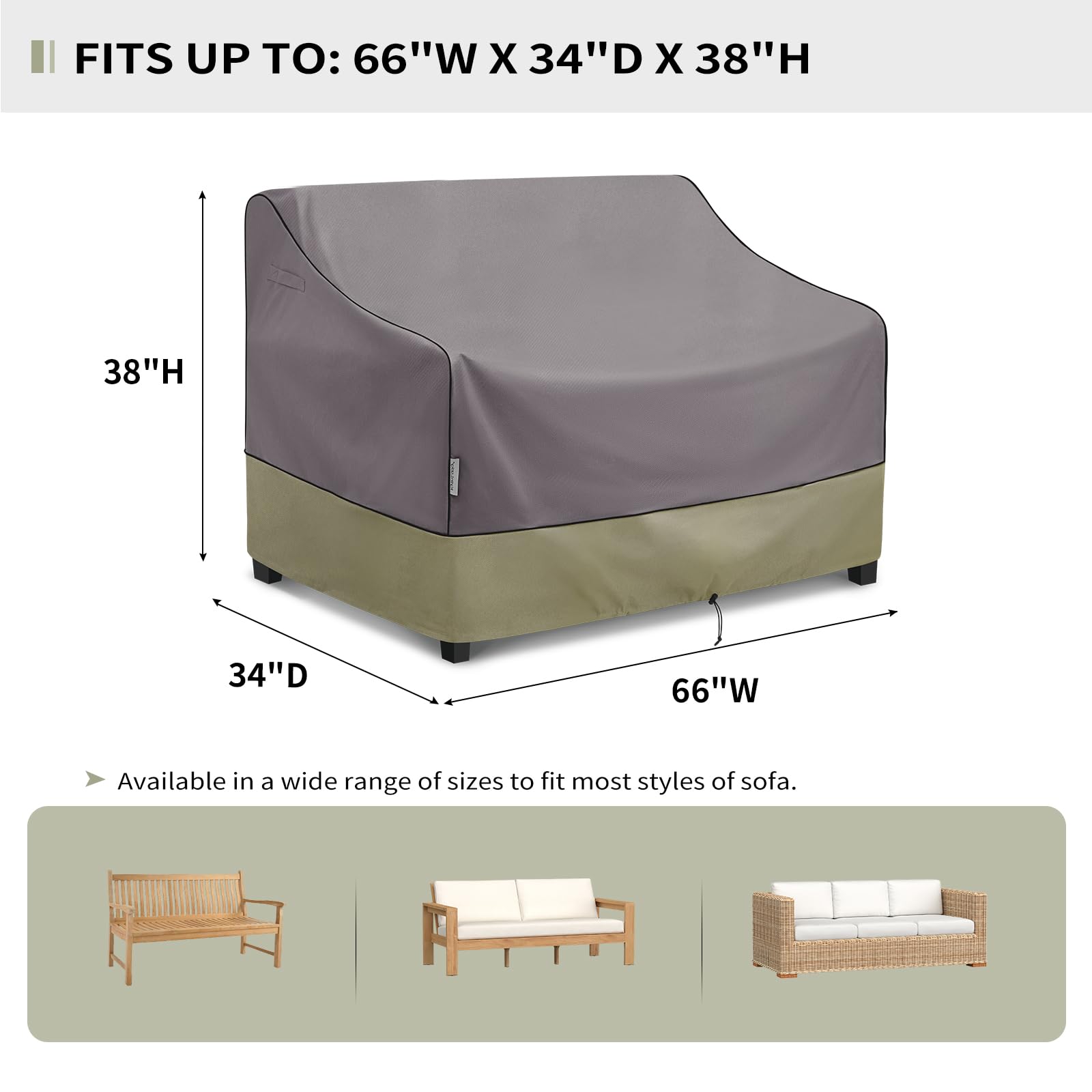 KylinLucky close-up of 600D polyester texture highlighting durable fabric